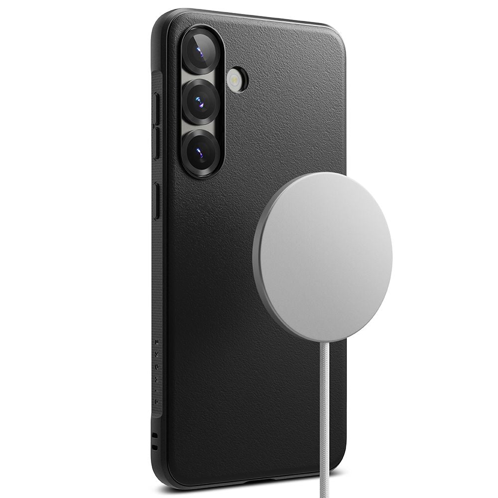 Ringke Samsung Galaxy S25 Plus Onyx Magnetic Θήκη Σιλικόνης με MagSafe - Black