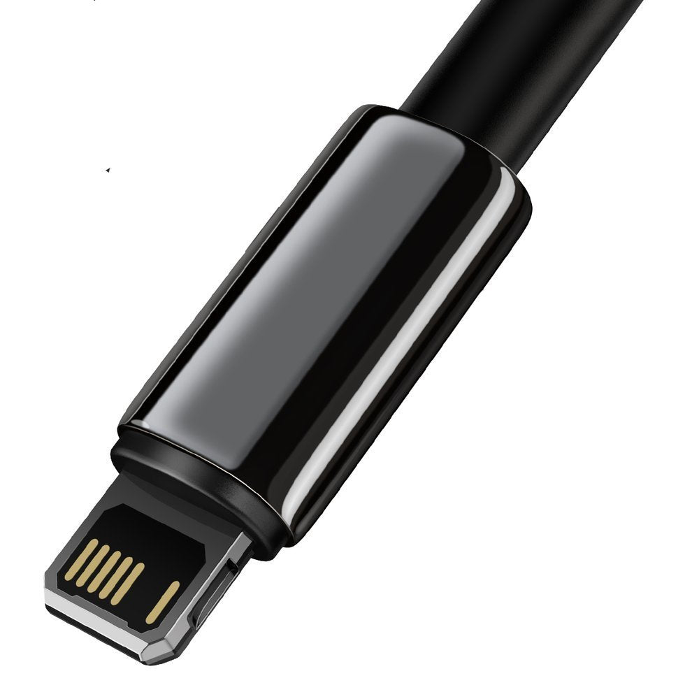 Baseus Tungsten Gold Cable Lightning 2.4A - Καλώδιο Δεδομένων και Φόρτισης Lightning 2M για iPhone - Black - CALWJ-A01