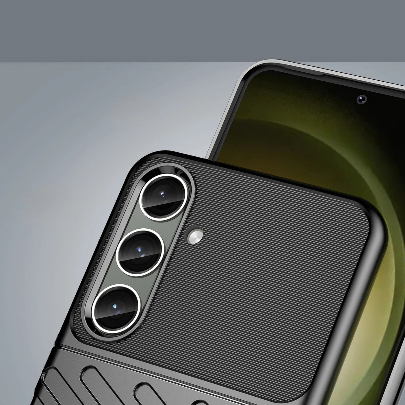 OEM Samsung Galaxy S24+ Θήκη Thunder Tough Rugged Armor - Black