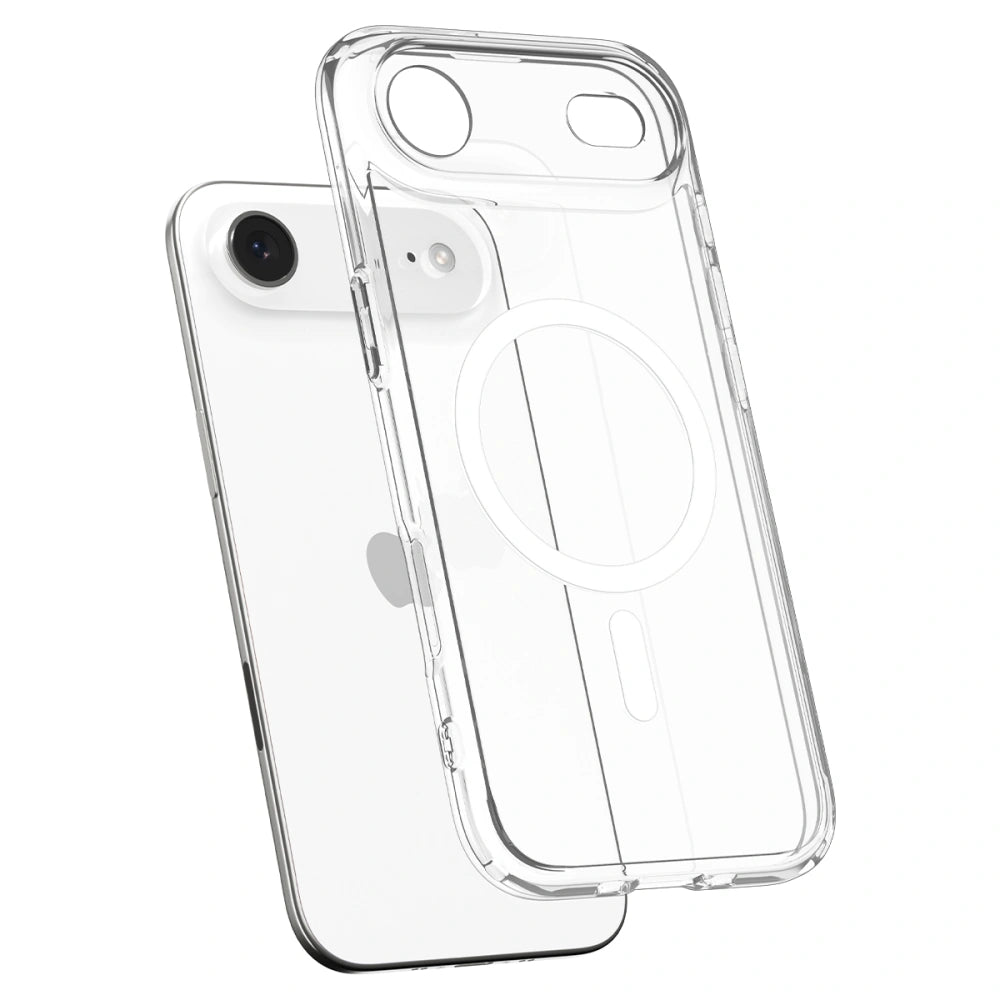 Spigen iPhone Air - Ultra Hybrid Mag - Σκληρή Θήκη με Πλαίσιο Σιλικόνης Και MagSafe - Clear / White
