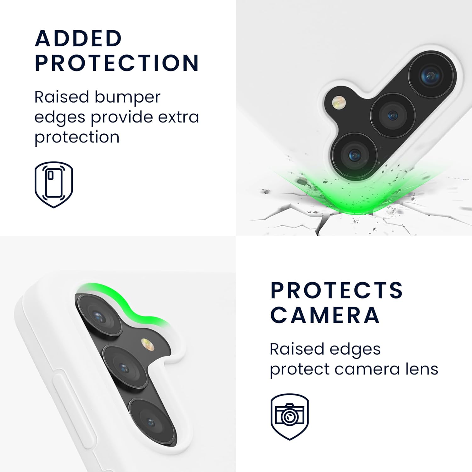 KW Samsung Galaxy S24 Θήκη Σιλικόνης Rubberized TPU - Matte White