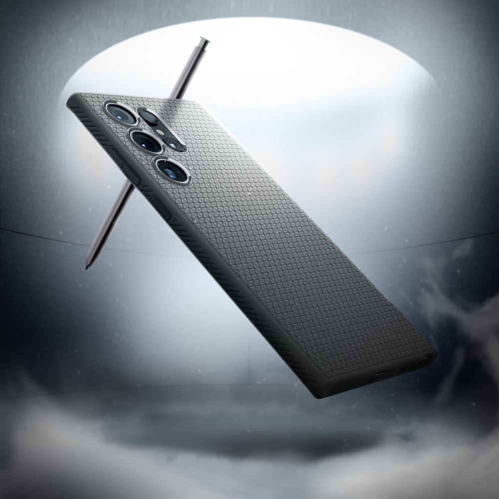 Spigen Samsung Galaxy S24 Ultra Liquid Air Θήκη Σιλικόνης - Granite Grey