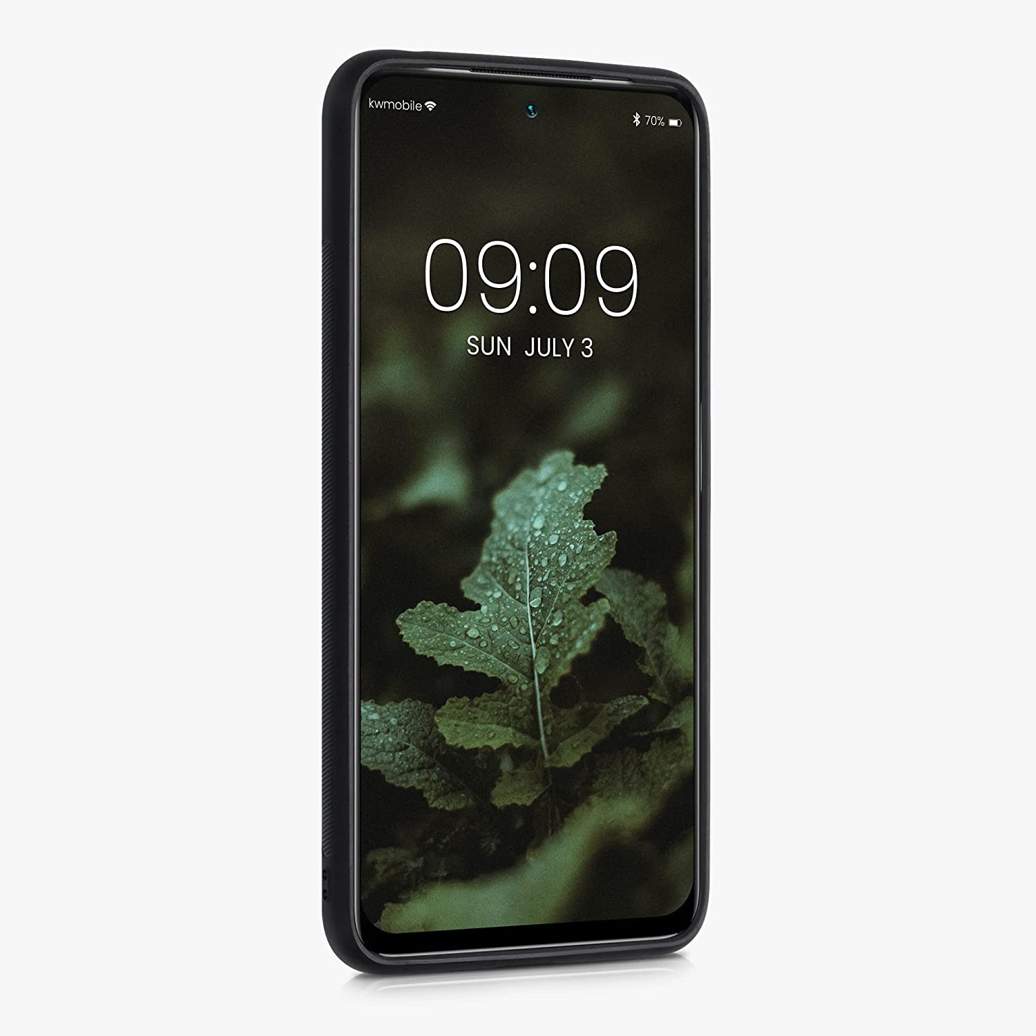 KW Xiaomi Poco M3 Pro 5G Θήκη από Φυσικό Ξύλο - Dark Brown - 56464.18
