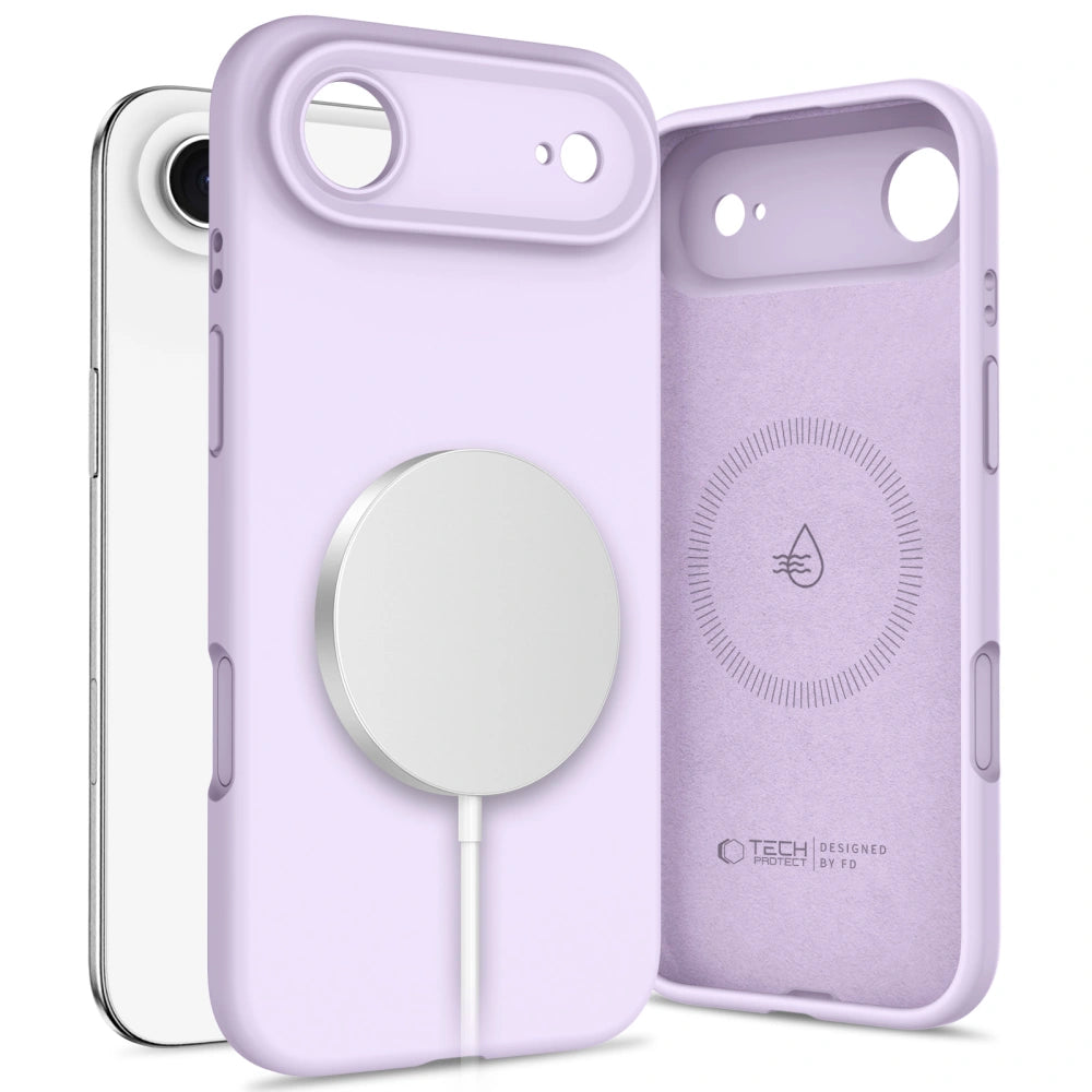 Tech-Protect iPhone Air Silicone MagSafe - Θήκη Σιλικόνης TPU - Mauve