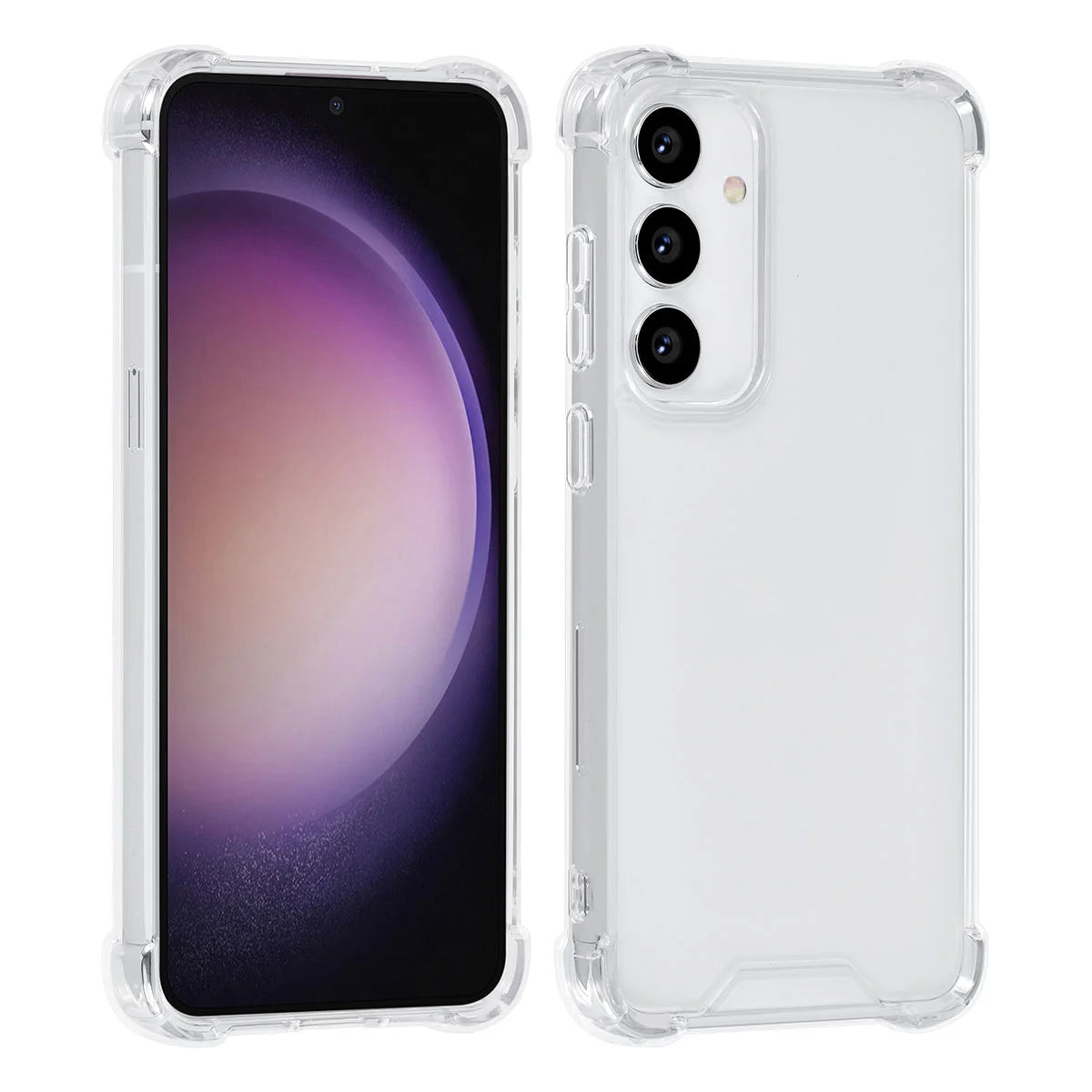 Tuniq Samsung Galaxy S24 Plus Θήκη Σιλικόνης με Ενισχυμένες Γωνίες - Διάφανη