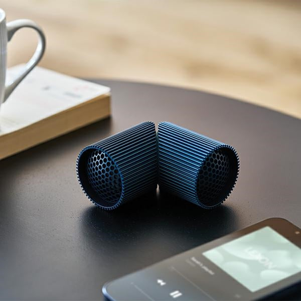 Lexon Σετ με 2 Μαγνητικά Φορητά Ηχεία Bluetooth - Ray Speaker - Ocean Blue