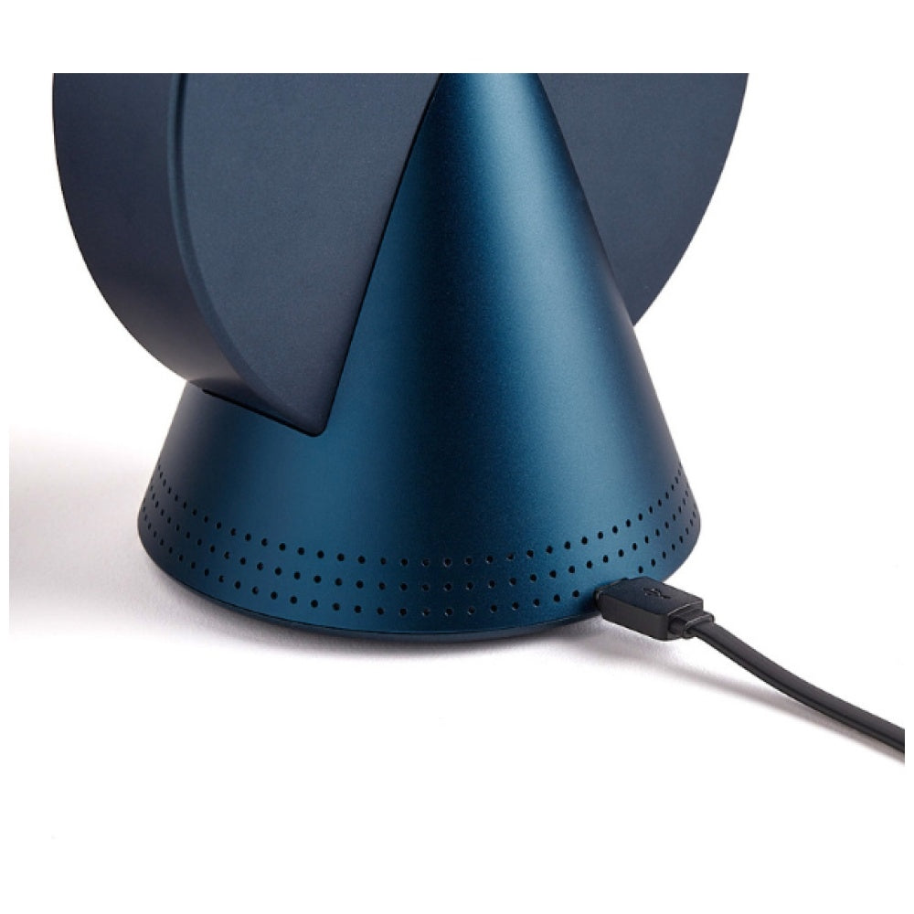 Lexon Ξυπνητήρι με Ραδιόφωνο & Bluetooth Ηχείο - Conic Clock - Blue