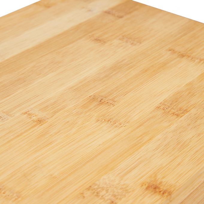 Relaxdays Ξύλο Κοπής με Δίσκο - Natural / Black - 4052025274870