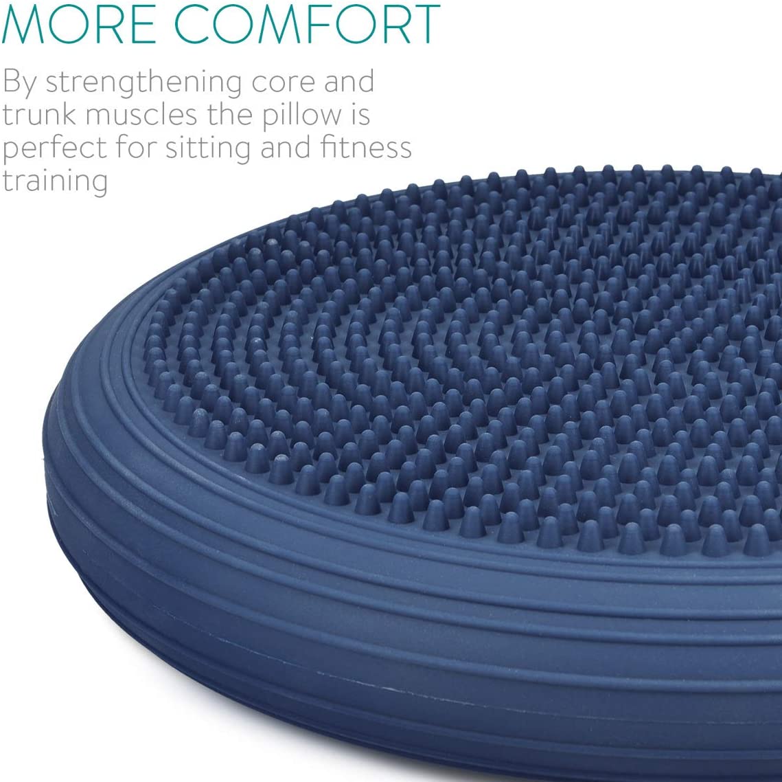 Navaris Μαξιλάρι Στάσης Σώματος / Σανίδα Ισορροπίας - 33cm - Dark Blue - 49286.38
