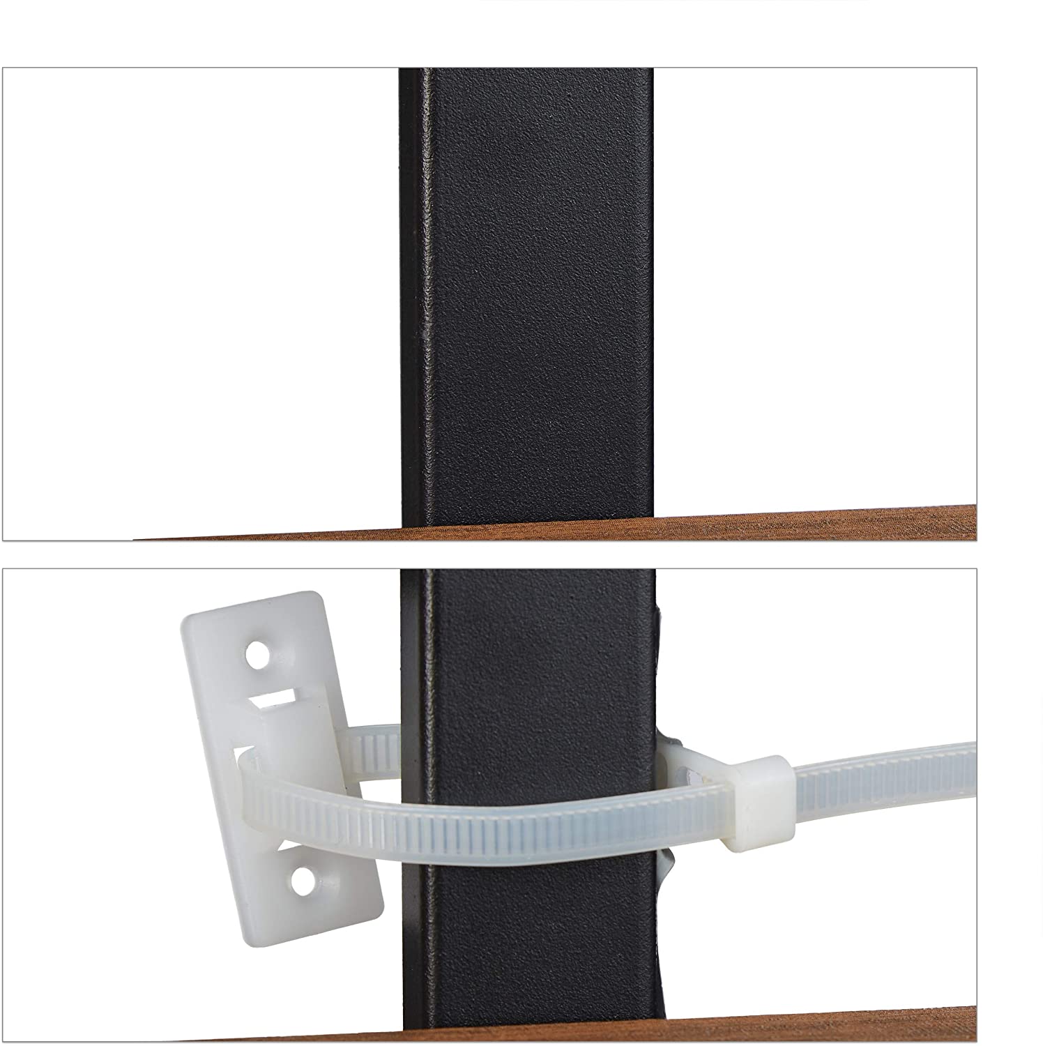 Relaxdays Διακοσμητικό Ράφι με 4 Διαμερίσματα - 105 x 33,5 x 140 cm - Natural - 4052025354176