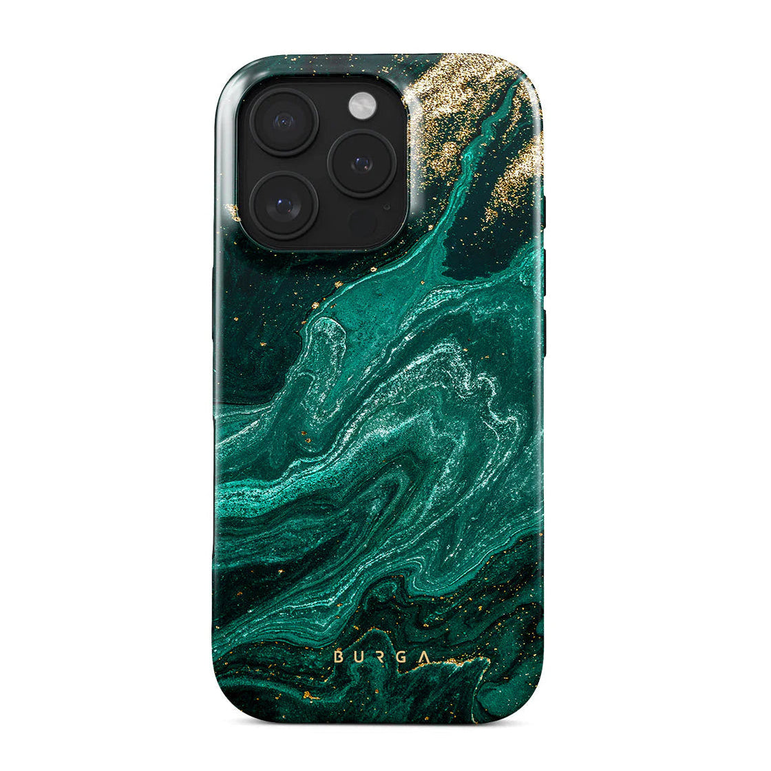 Burga iPhone 16 Pro Max Fashion Tough MagSafe Σκληρή Θήκη με MagSafe - Emerald Pool