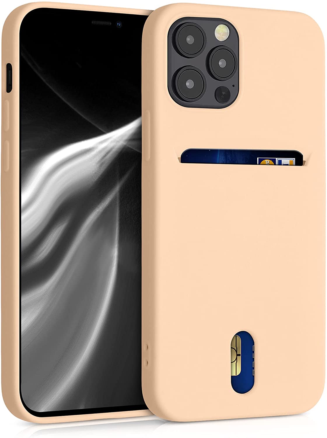 KW iPhone 12 / 12 Pro Θήκη Σιλικόνης TPU - Mother Of Pearl - 54513.154