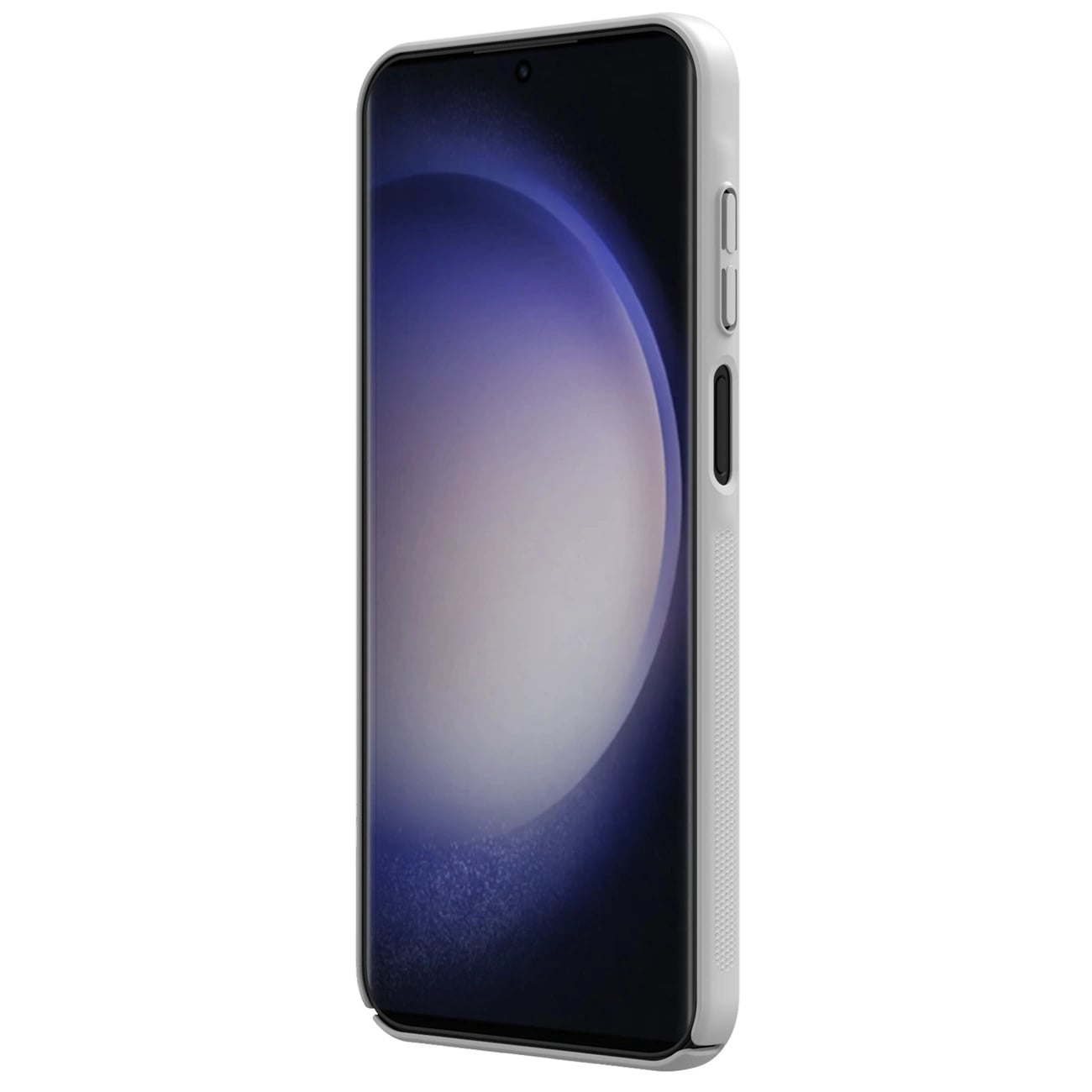 Nillkin Samsung Galaxy A15 4G / A15 5G Super Frosted Shield Σκληρή Θήκη με Πλαίσιο Σιλικόνης - White