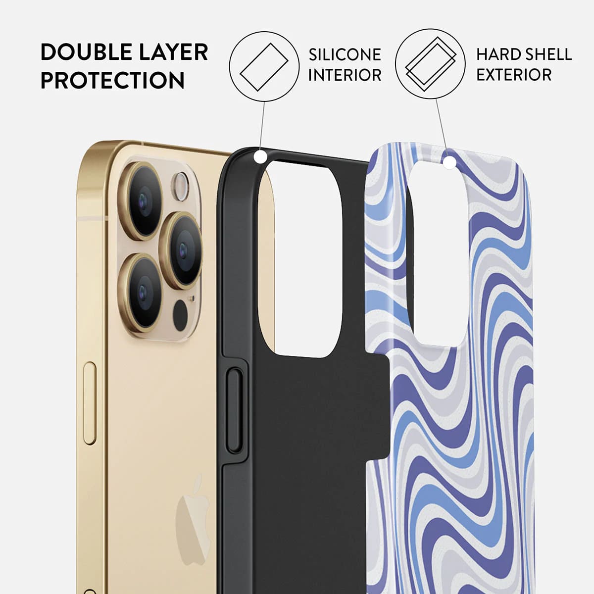 Burga iPhone 13 Pro Fashion Tough Σκληρή Θήκη - Stay Groovy