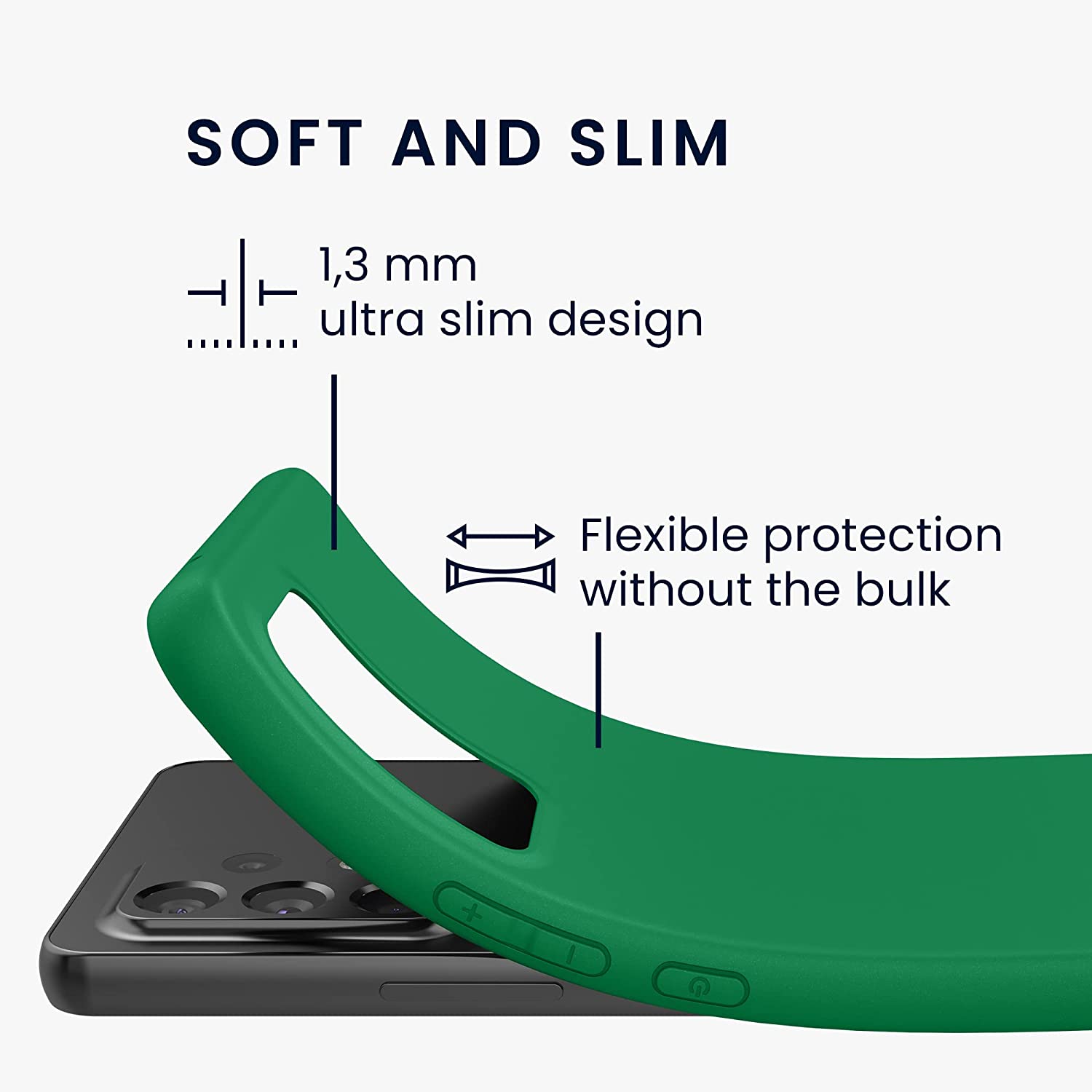 KW Samsung Galaxy A53 5G Θήκη Σιλικόνης TPU - Pixie Green - 57808.227