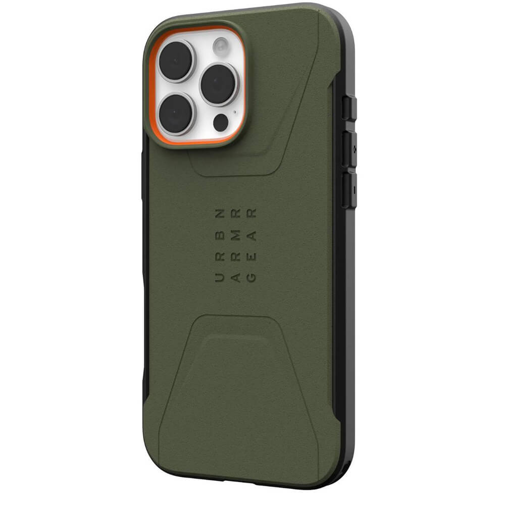 UAG iPhone 16 Pro Civilian MagSafe Σκληρή Θήκη με MagSafe - Olive Drab