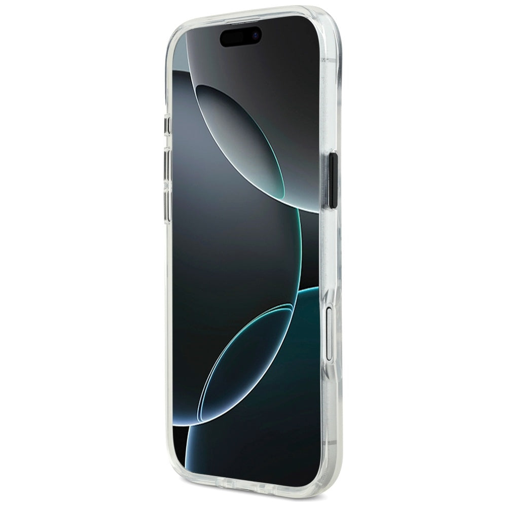 Karl Lagerfeld iPhone Air - IML Karl Sketch Logo MagSafe - Σκληρή Θήκη με Πλαίσιο Σιλικόνης - Clear - KLHMP17MHGKIGKBT