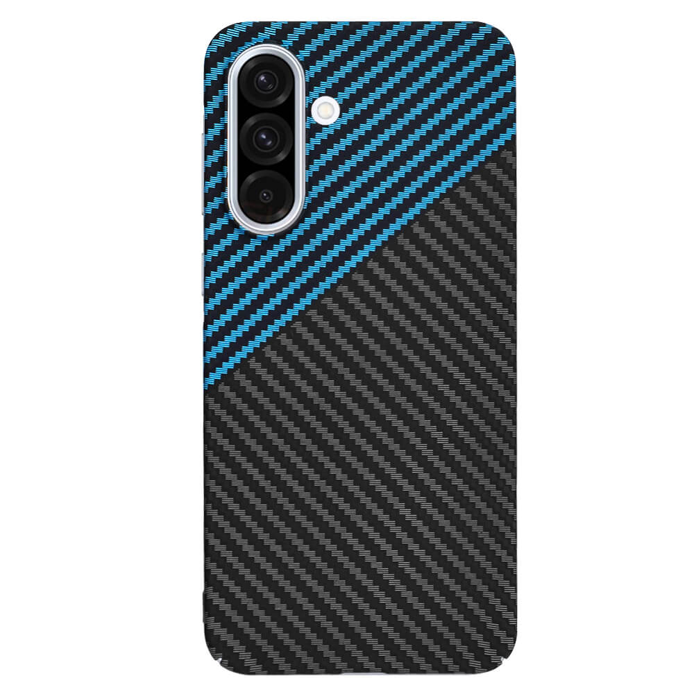 Techsuit Samsung Galaxy A36 5G Σκληρή Θήκη Carbonite FiberShell - Blue Pulse