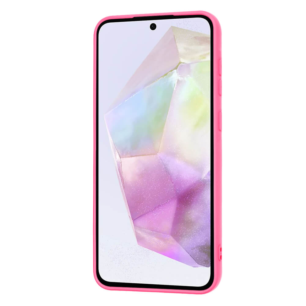 Techsuit Samsung Galaxy A36 5G SoftFlex Θήκη Σιλικόνης - Hot Pink