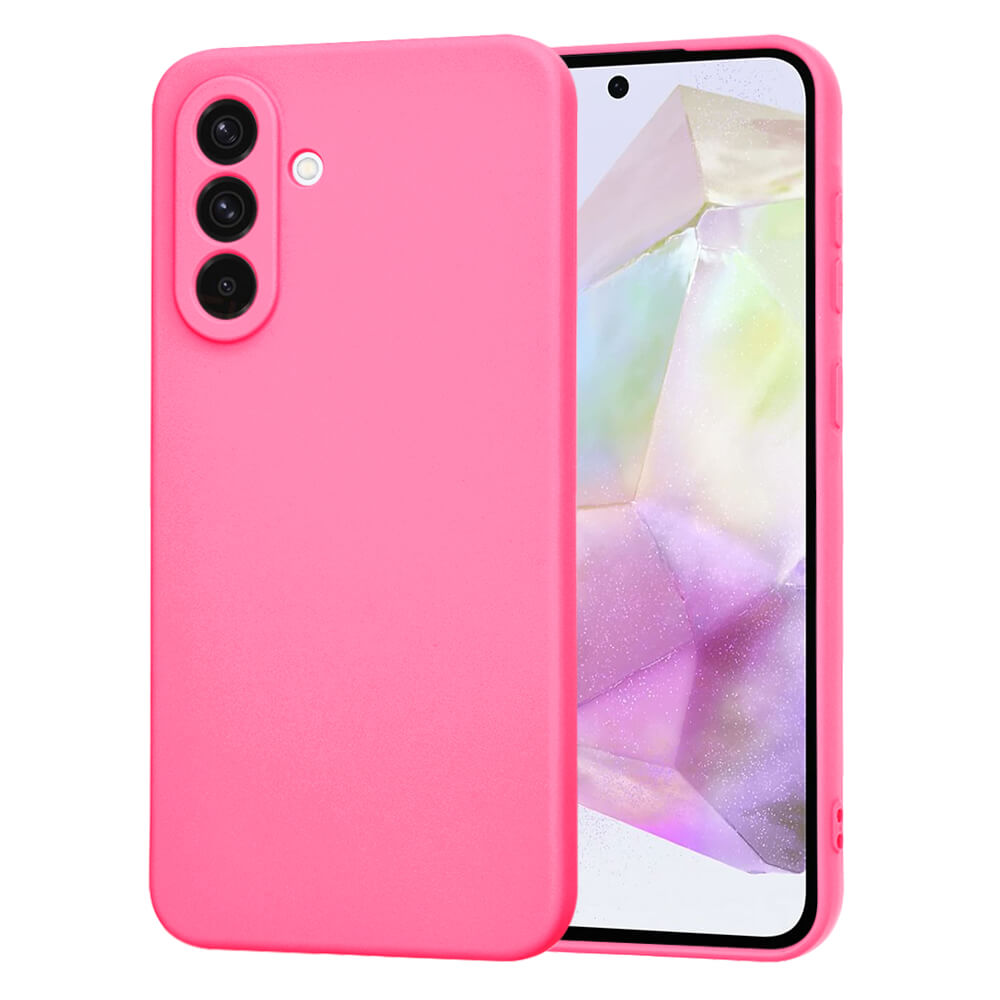 Techsuit Samsung Galaxy A36 5G SoftFlex Θήκη Σιλικόνης - Hot Pink
