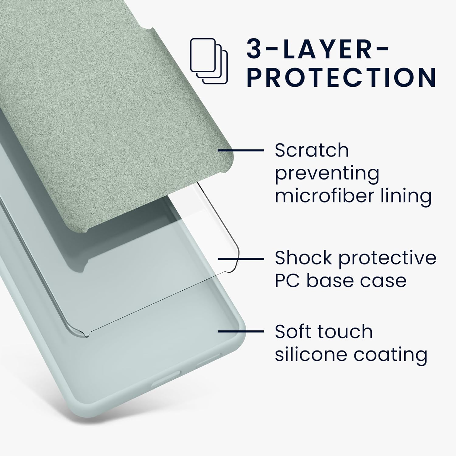 KW Samsung Galaxy A25 5G Θήκη Σιλικόνης Rubberized TPU - Cool Mint