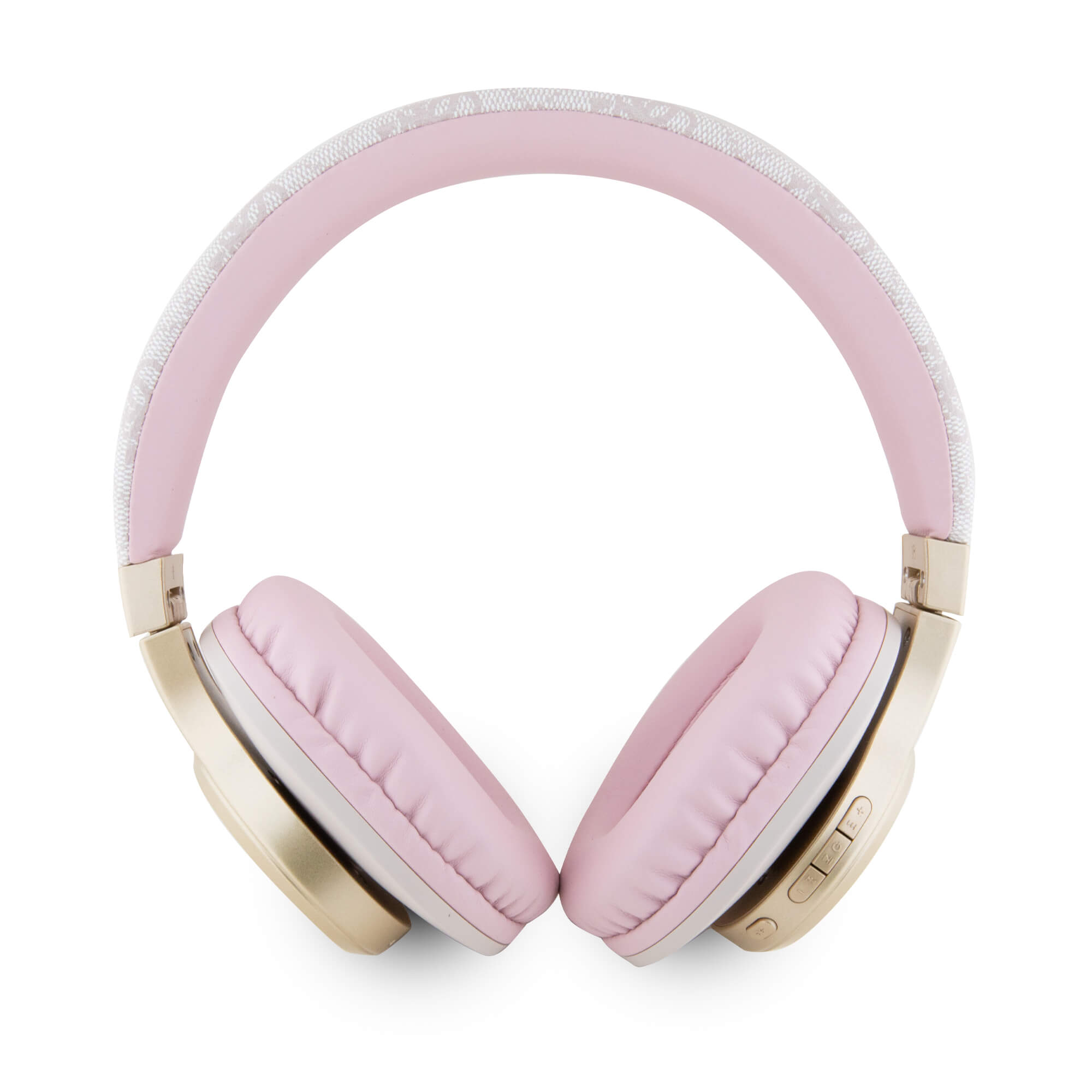 Guess Over-Ear 4G Script - Ασύρματα Bluetooth Ακουστικά - Pink