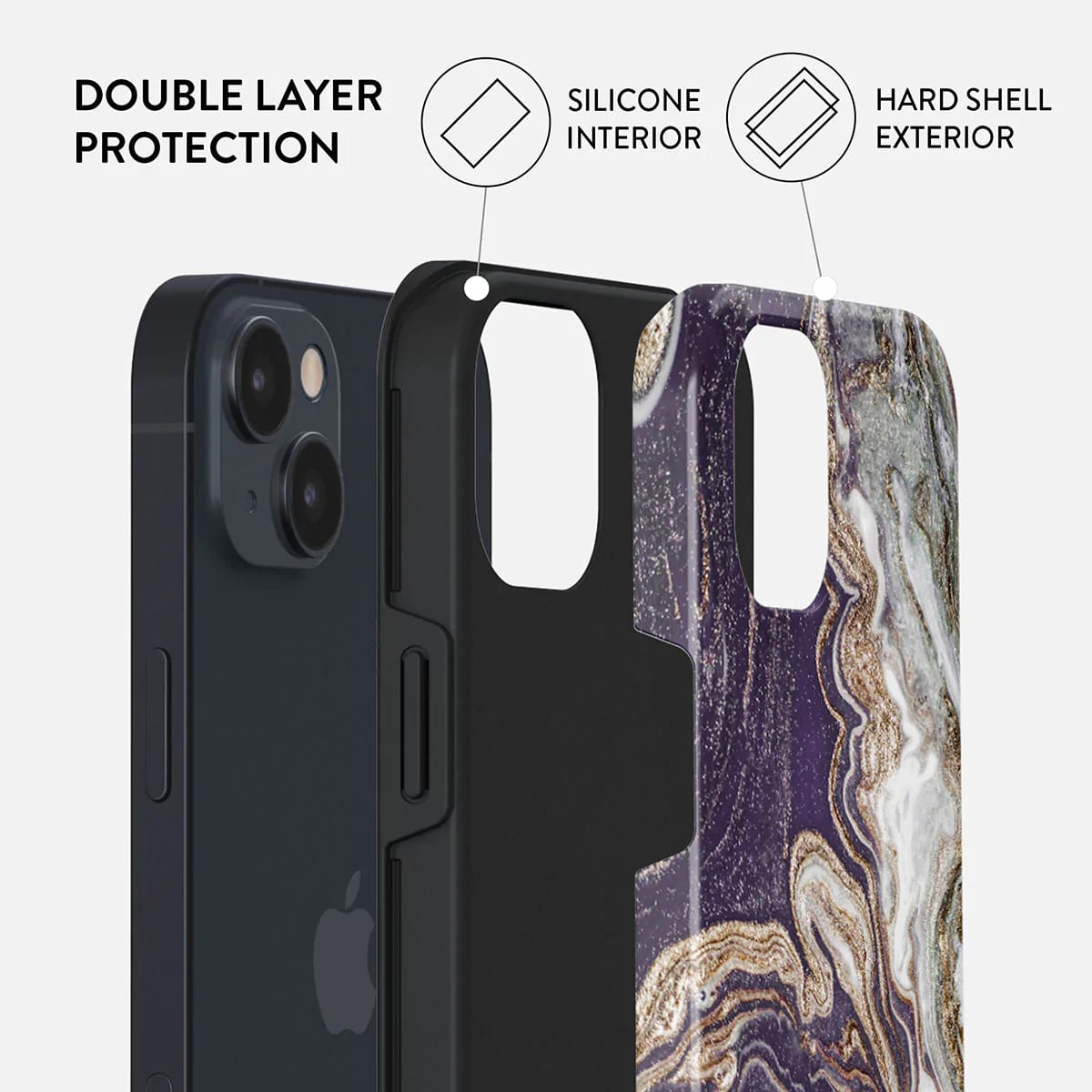 Burga iPhone 14 Plus Fashion Tough Σκληρή Θήκη - Nostalgia Feeling