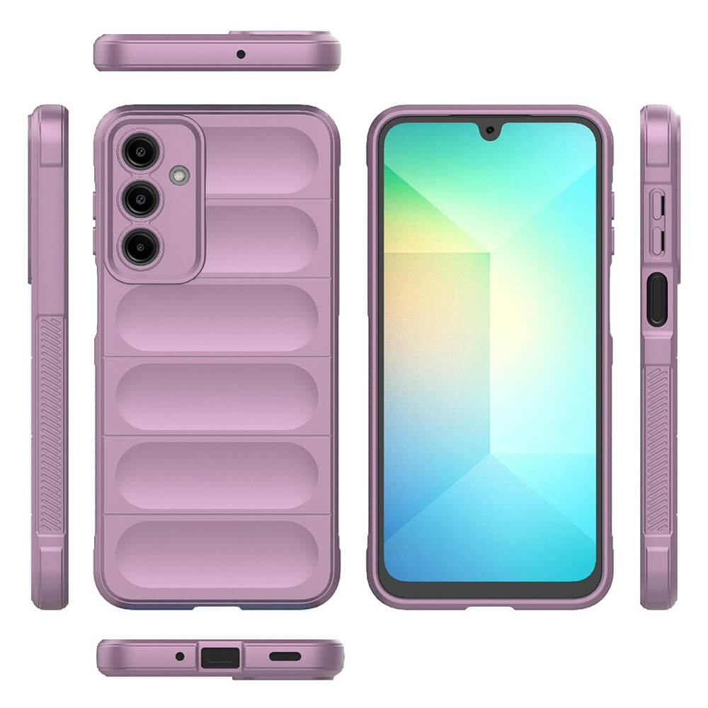 Techsuit Samsung Galaxy A16 4G / A16 5G Magic Shield Θήκη Σιλικόνης TPU - Purple