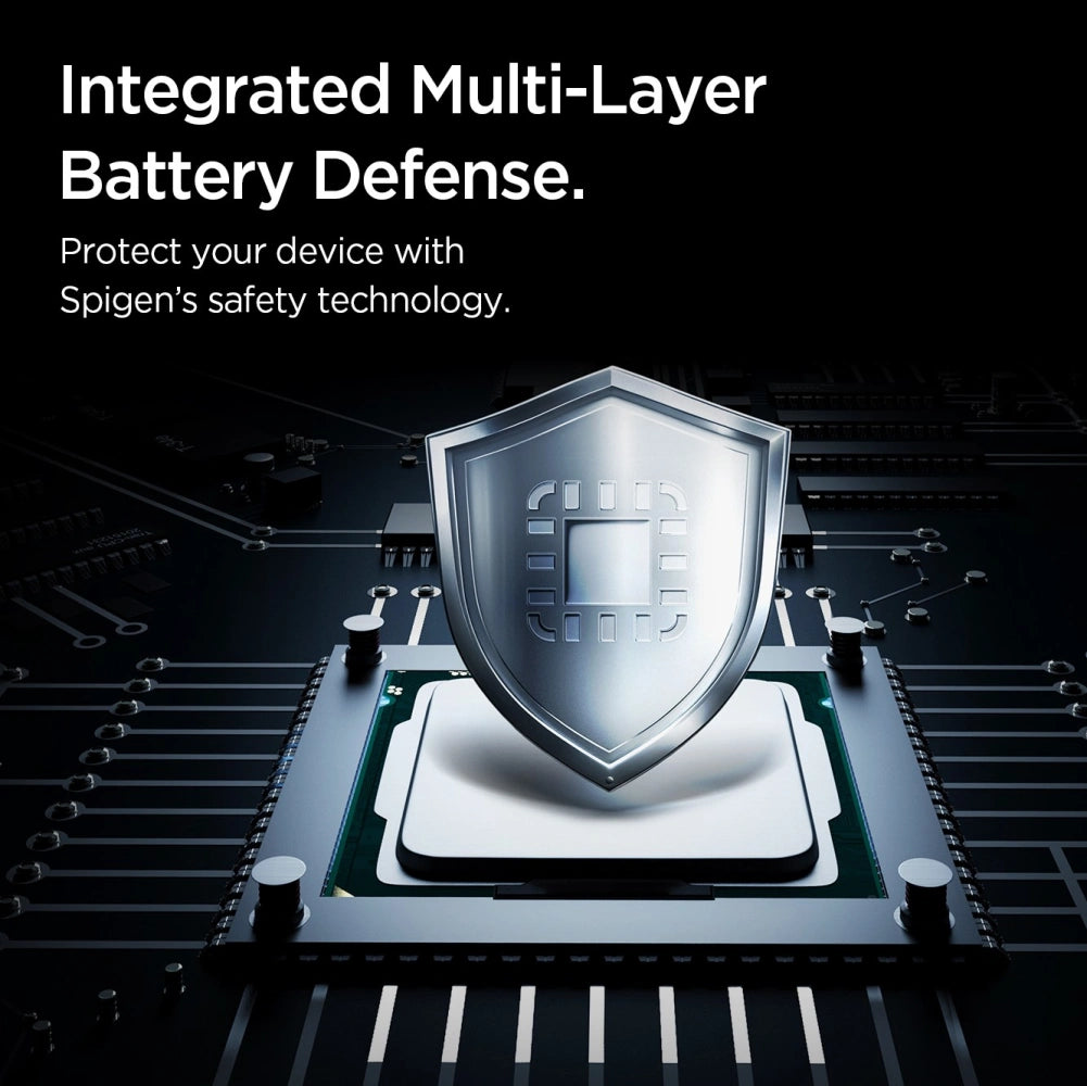 Spigen Essentail EA2210 PowerBank 10000mAh 22.5W με 1 Θύρα Type-C και 1 Θύρα USB και Καλώδιο Type-C to Type-C - Black