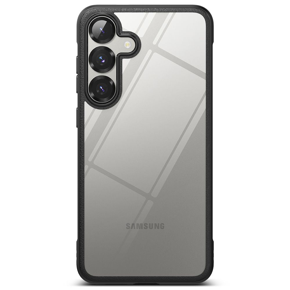 Ringke Samsung Galaxy S25 Fusion Bold Σκληρή Θήκη με Πλαίσιο Σιλικόνης - Black / Διάφανη