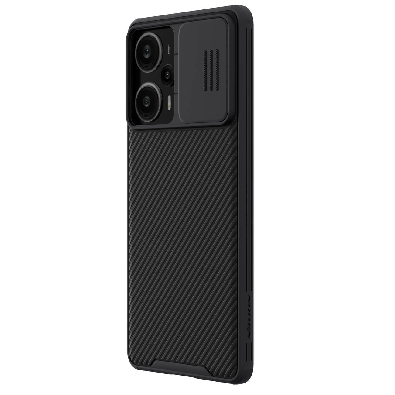 Nillkin Xiaomi Poco F5 CamShield Pro Σκληρή Θήκη με Κάλυμμα για την Κάμερα - Black