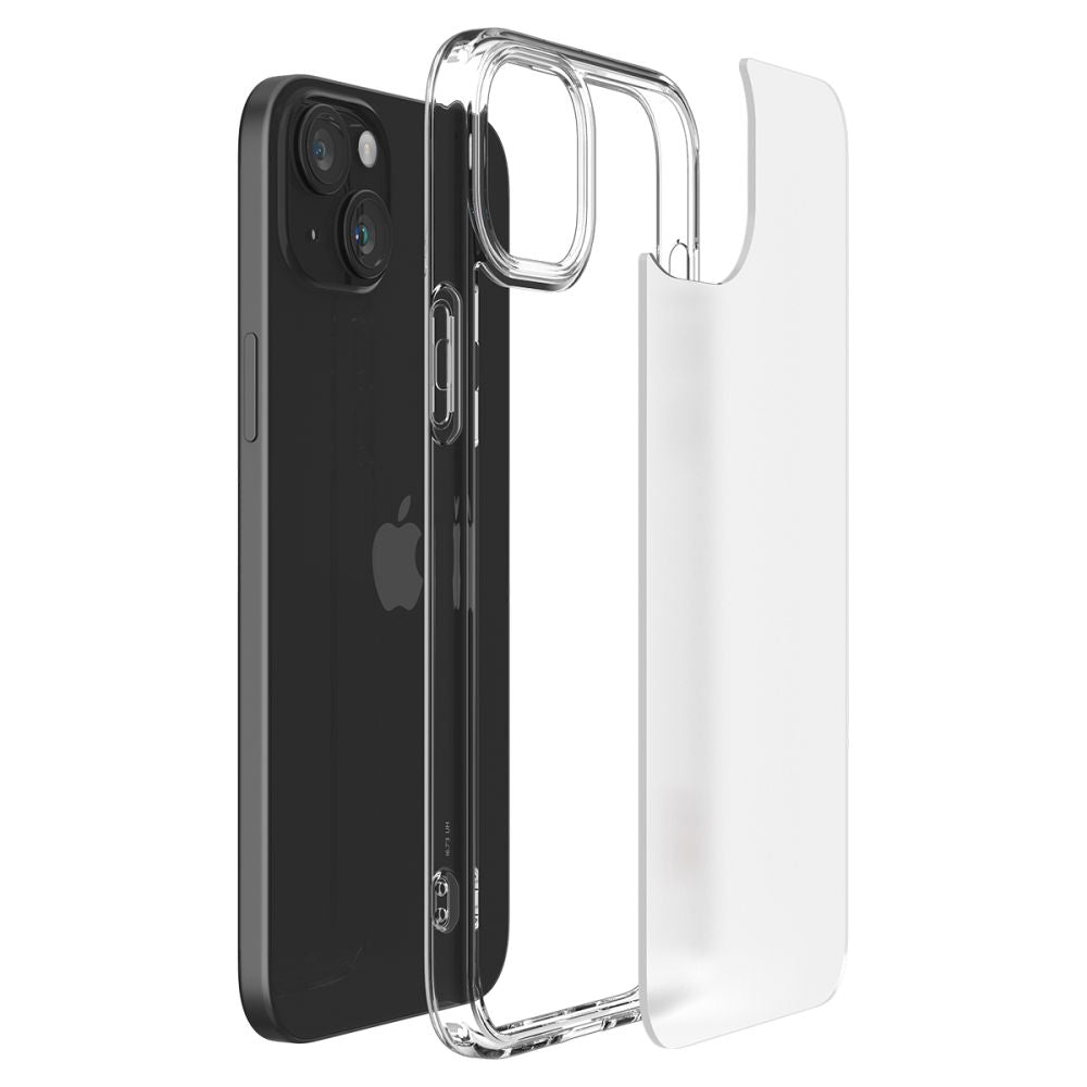 Spigen iPhone 15 Ultra Hybrid Σκληρή Θήκη με Πλαίσιο Σιλικόνης - Frost Clear