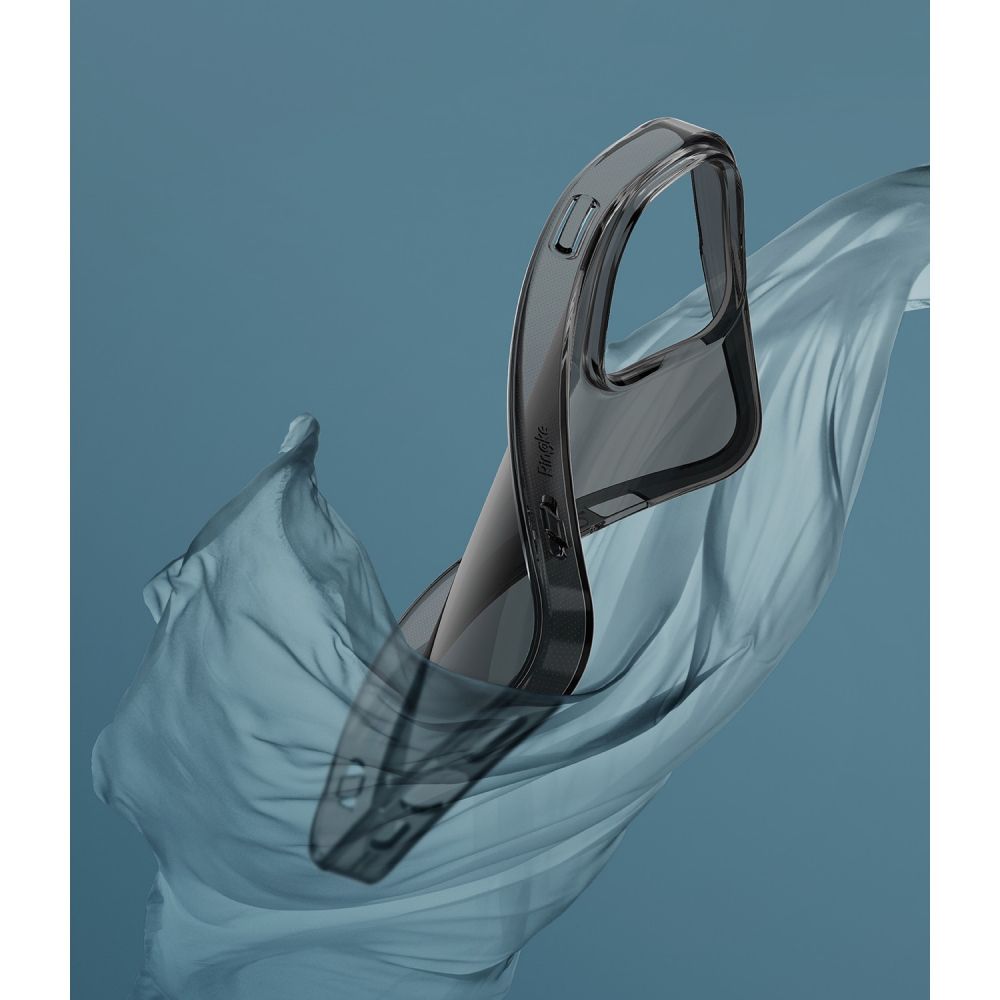 Ringke iPhone 13 Pro Air Ultra-Thin TPU Case Λεπτή Θήκη Σιλικόνης - Smoke Black / Διάφανη