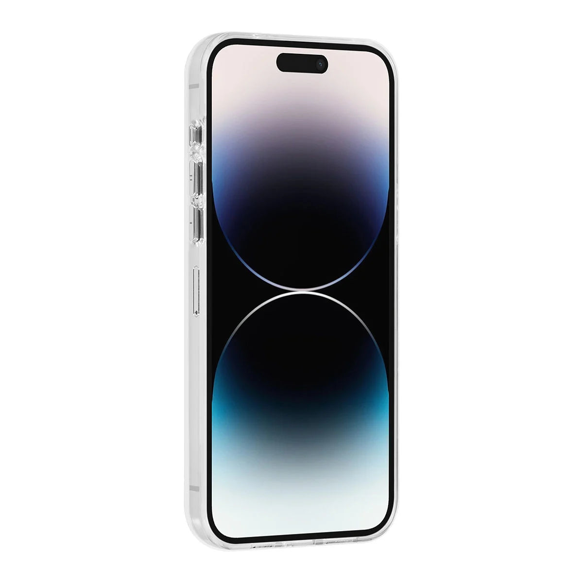 Tuniq iPhone 15 Pro Max - MagSafe Σκληρή Θήκη με Πλαίσιο Σιλικόνης - Διάφανη / Σκούρο Μπλε