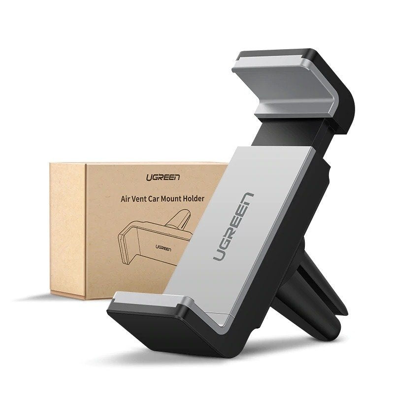 Ugreen LP120 Clamped Universal Βάση Αυτοκινήτου Αεραγωγού - Black / Grey