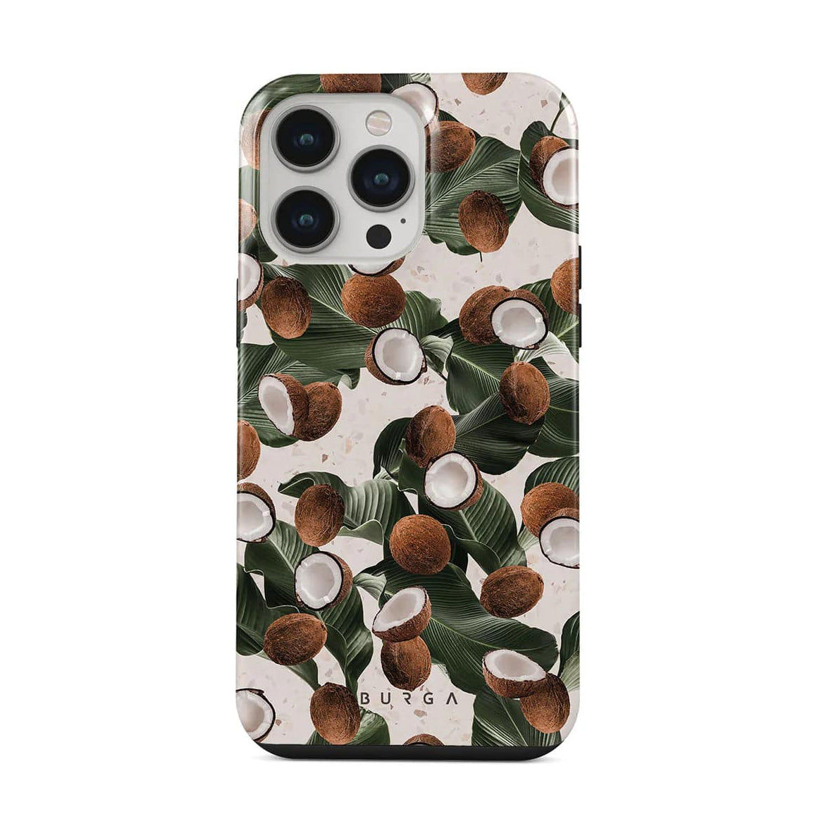 Burga iPhone 14 Pro Fashion Tough Σκληρή Θήκη - Coconut Crush