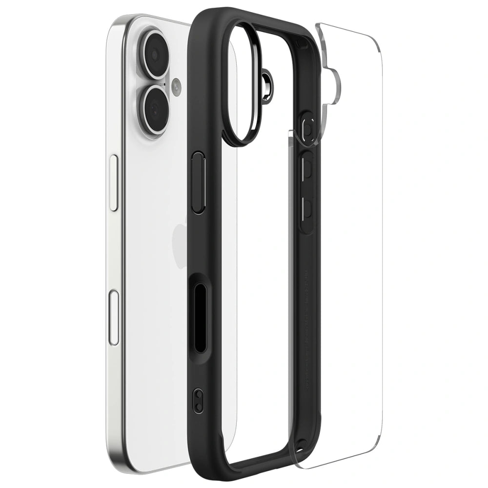 Spigen iPhone 17 - Ultra Hybrid - Σκληρή Θήκη με Πλαίσιο Σιλικόνης - Matte Black