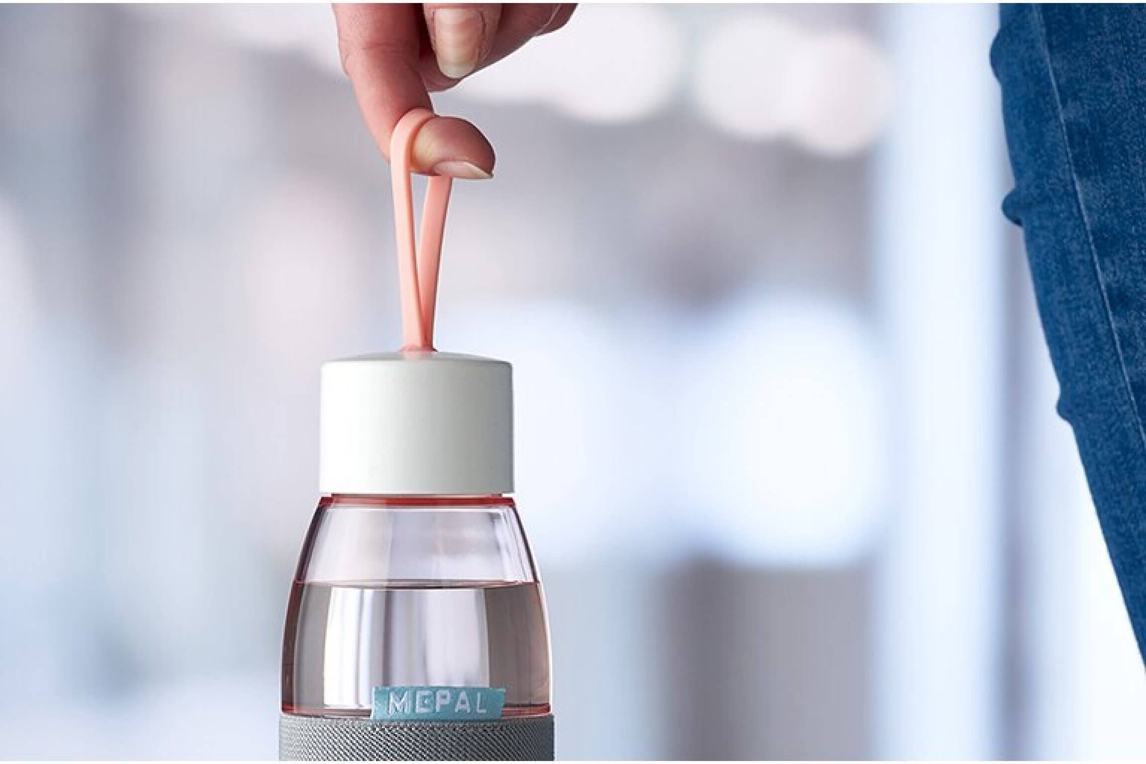 Mepal Water Bottle Ellipse - Πλαστικό Μπουκάλι Νερού - BPA Free - 500ml - Nordic Pink