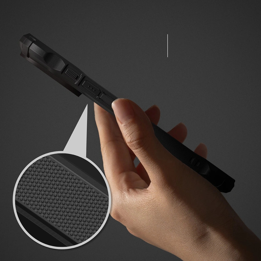 Ringke iPhone 17 Pro Max - Fusion X Σκληρή Θήκη με Πλαίσιο Σιλικόνης - Διάφανη / Black