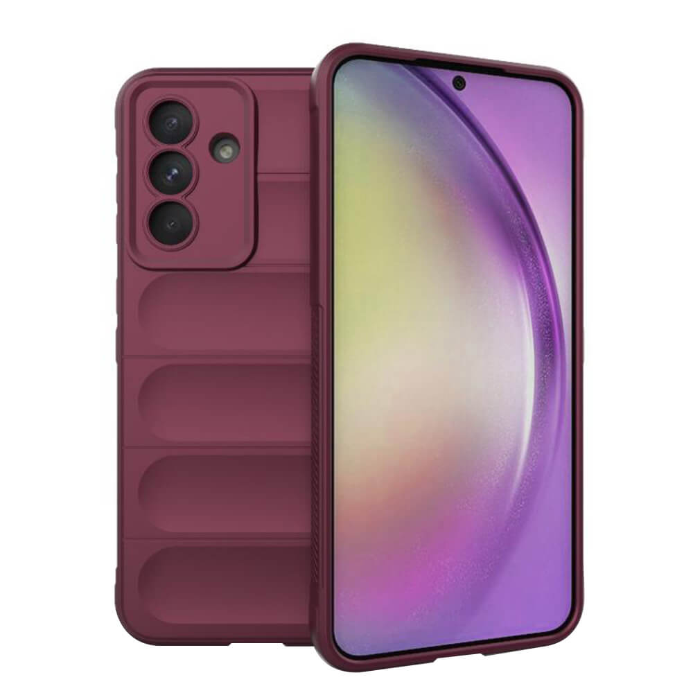 Techsuit Samsung Galaxy A36 5G / A56 5G Magic Shield Θήκη Σιλικόνης TPU - Bordeaux