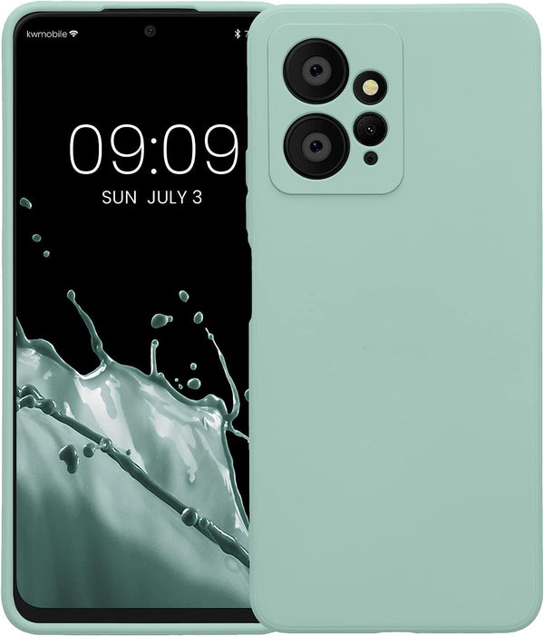 KW Xiaomi Redmi Note 12 4G Θήκη Σιλικόνης Rubberized TPU - Cool Mint - 61170.200