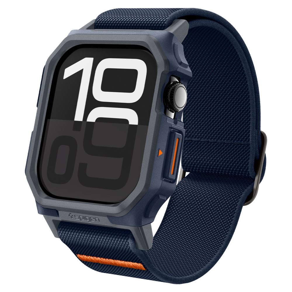 Spigen Λουράκι Apple Watch 10/11 - 46mm με Θήκη Προστασίας Lite Fit Pro - Navy Blue
