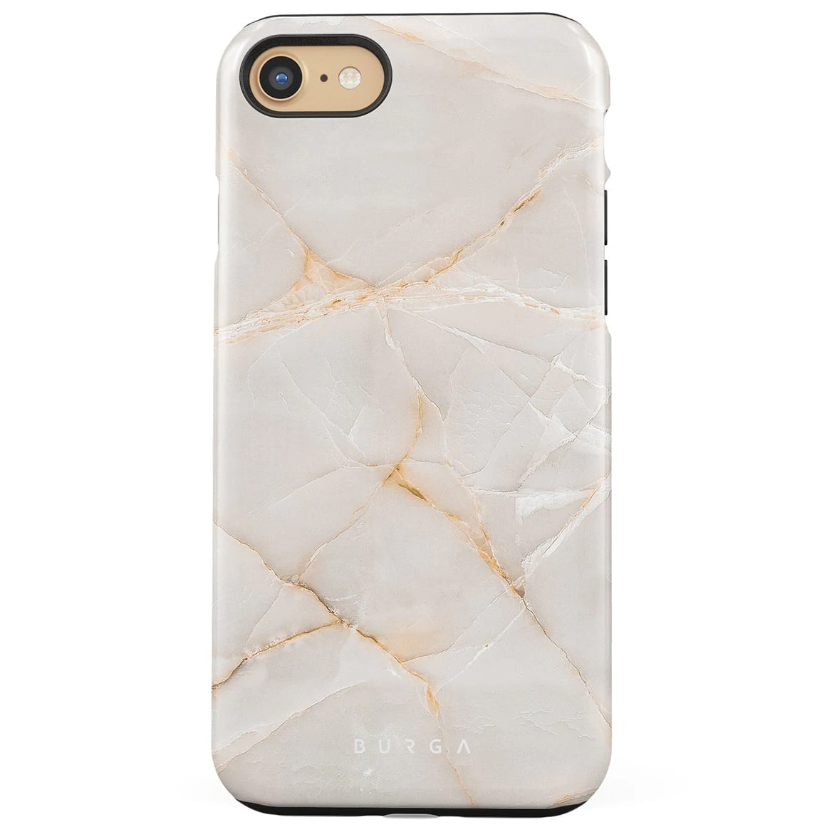 Burga iPhone SE 2022 / SE 2020 / 7 / 8 Fashion Tough Σκληρή Θήκη - Vanilla Sand