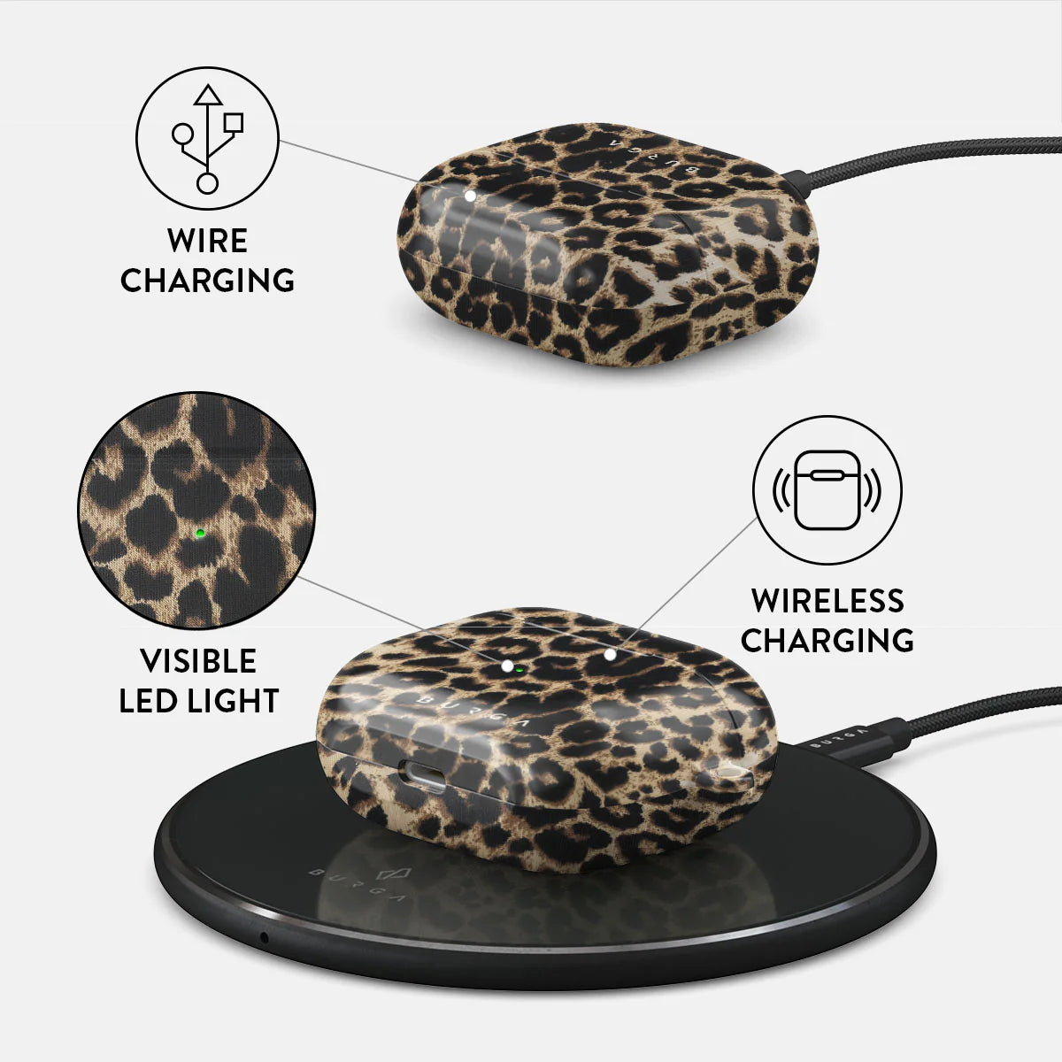 Burga AirPods 3 Σκληρή Θήκη - Player