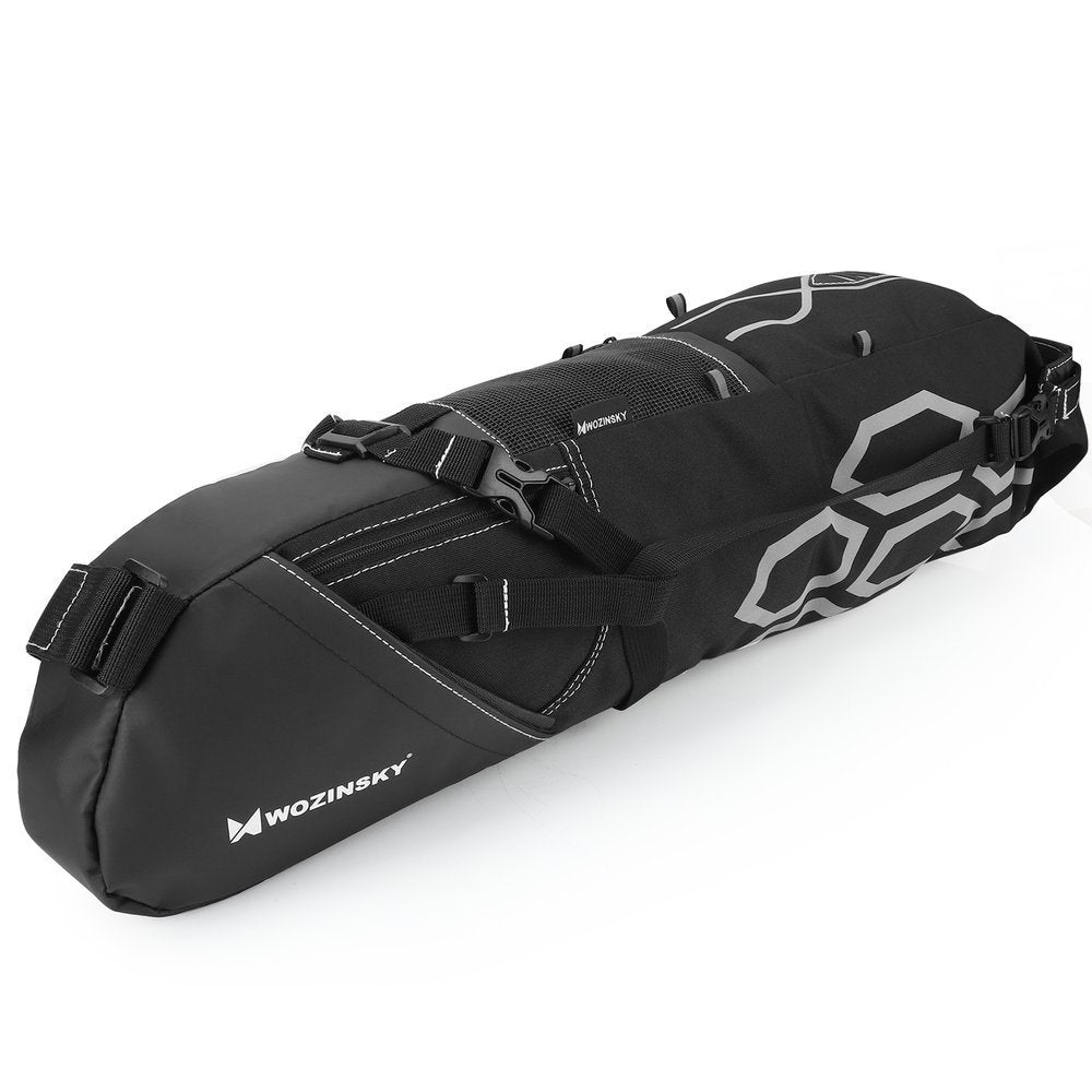 Wozinsky Bike Saddle Bag - Τσάντα Αποθήκευσης για Σέλα Ποδηλάτων 12L - Black - WBB9BK