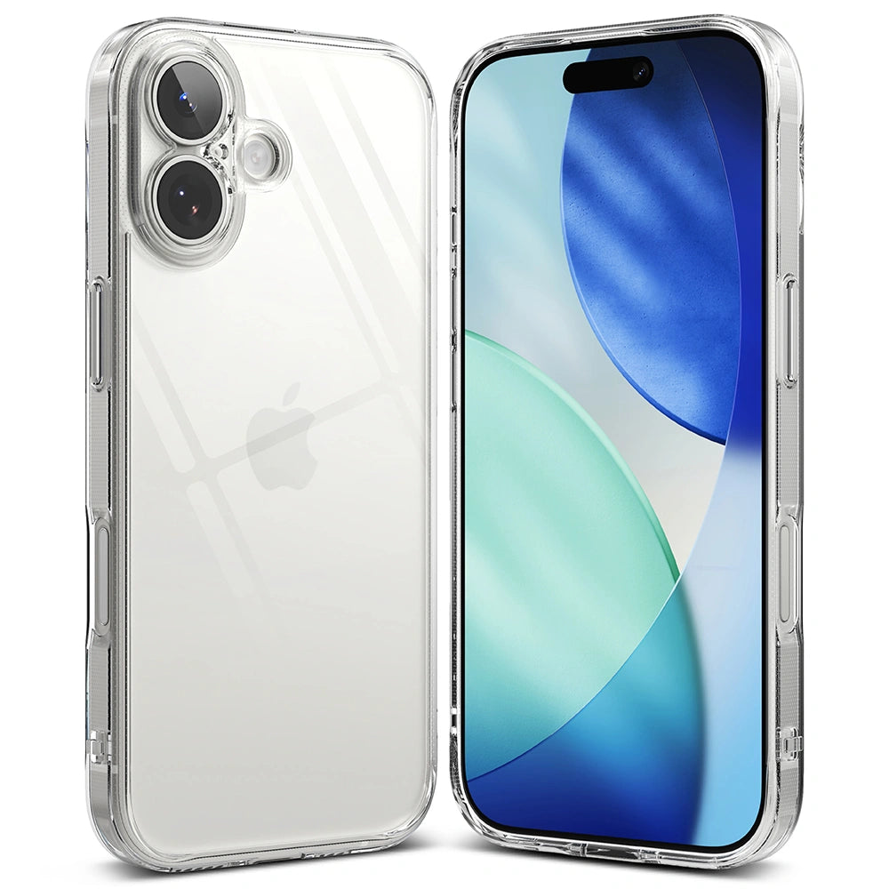 Ringke iPhone 17 Fusion Σκληρή Θήκη με Πλαίσιο Σιλικόνης - Διάφανη