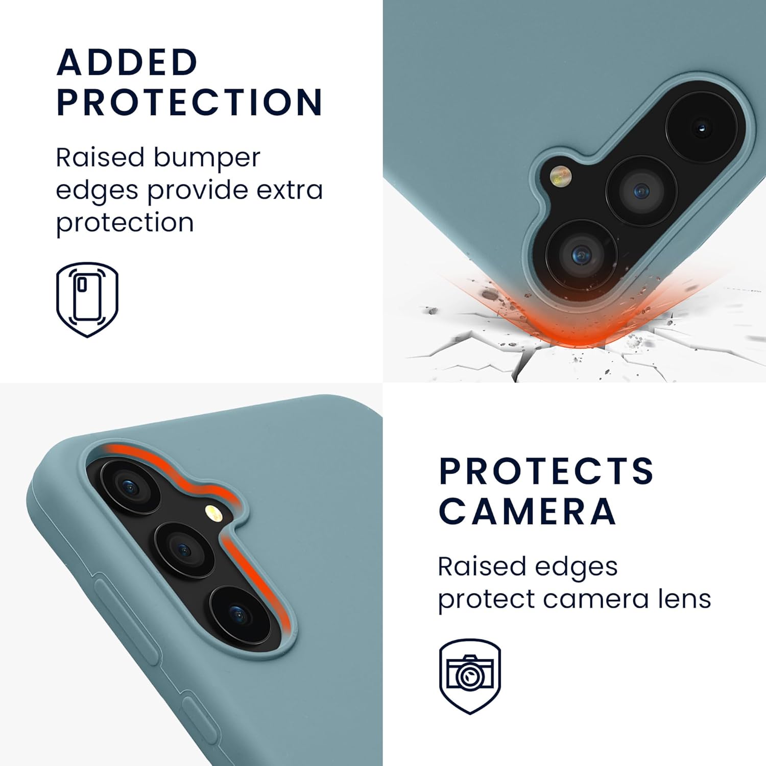 KW Samsung Galaxy A55 5G Θήκη Σιλικόνης Rubberized TPU - Antique Stone