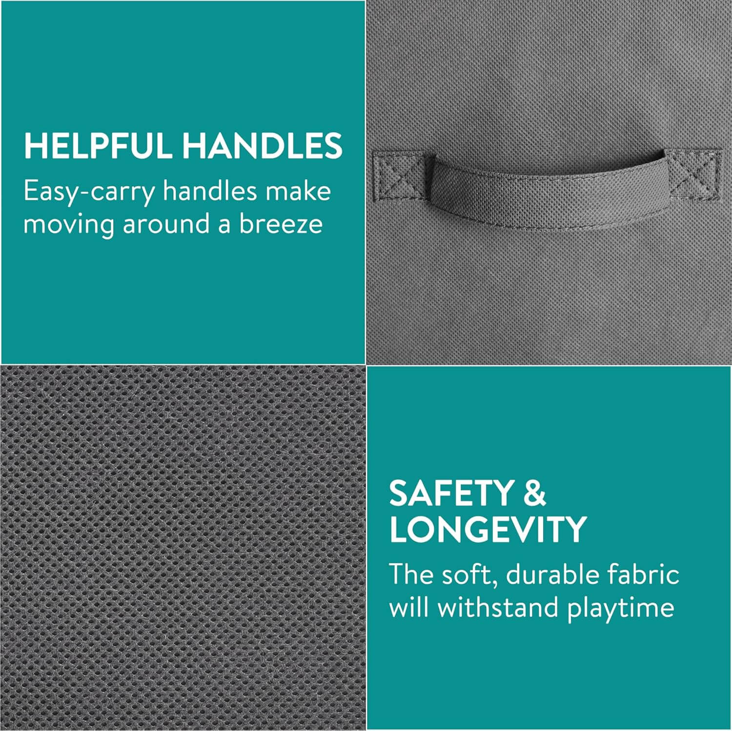 Navaris Παιδικό Κουτί Αποθήκευσης Παιχνιδιών με Διαχωριστικό και Καπάκι - 62 x 33 x 40 cm - Pink