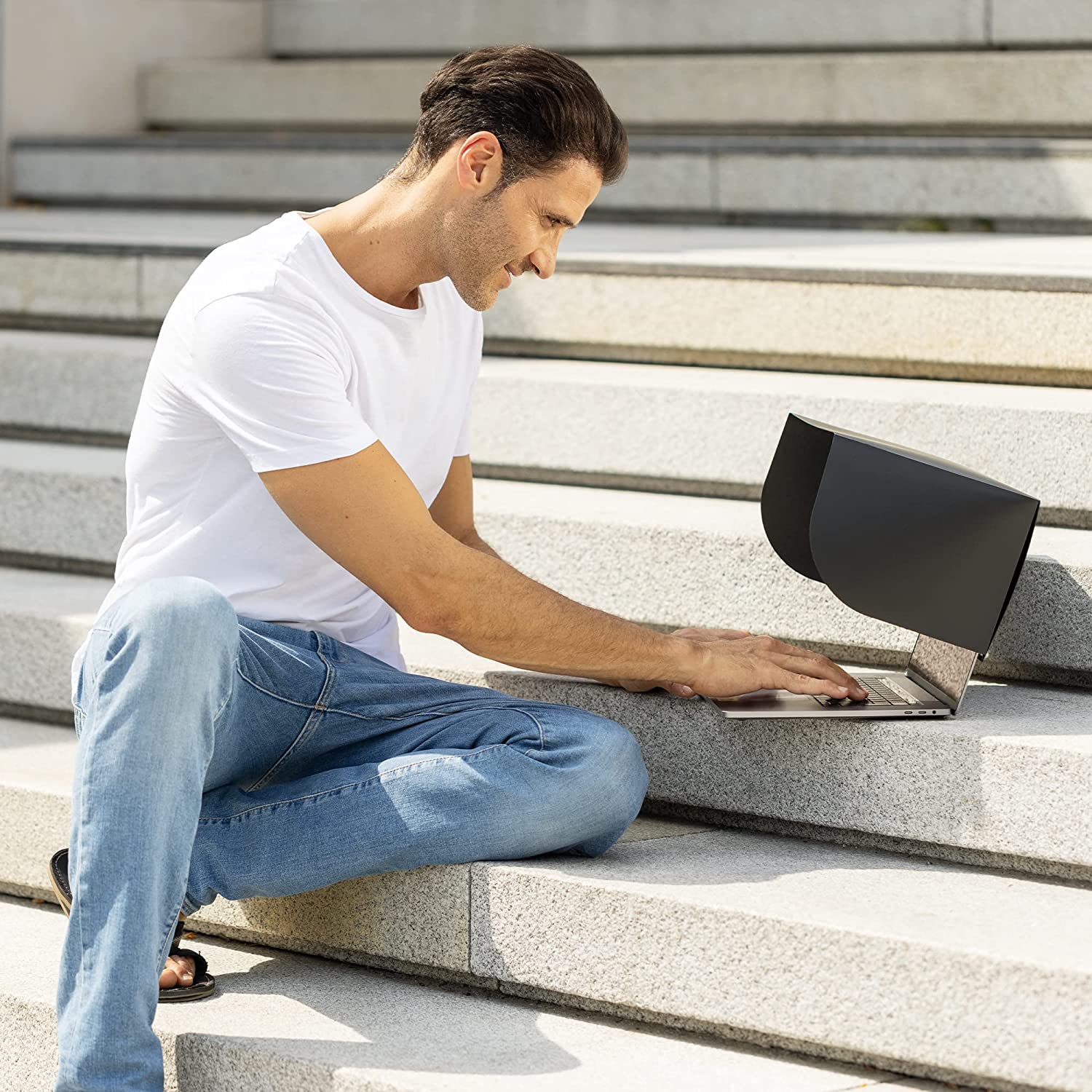 Navaris Σκίαστρο για Φορητό Υπολογιστή - Black - 57192.2.01