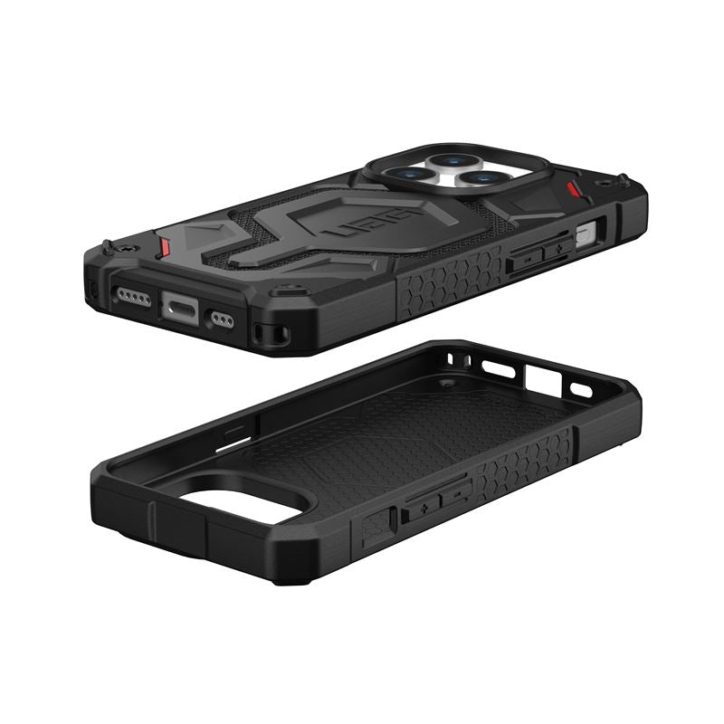 UAG iPhone 15 Pro Monarch Pro Kevlar Series Σκληρή Θήκη με MagSafe - Kevlar Black
